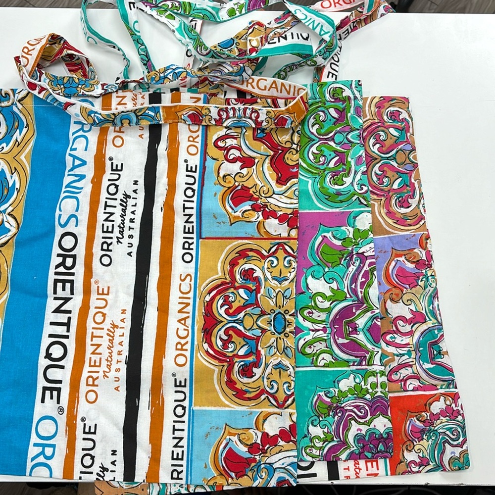 Orientique- reusable tote